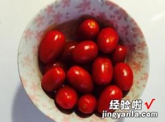 冰凉柠檬蜂蜜小番茄