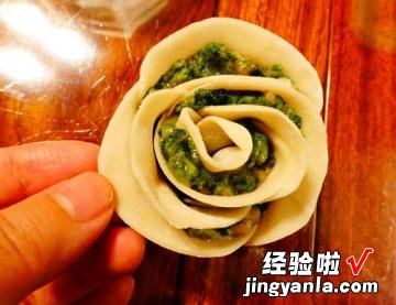 七夕特供 水煎玫瑰饺子