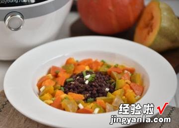 九阳智能炒菜机 双色红豆南瓜汤